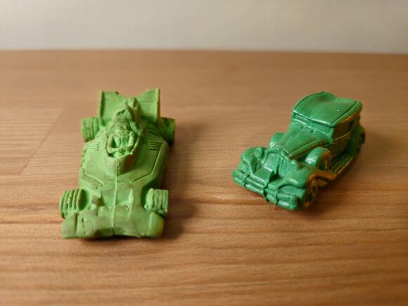 Handbags - Race Car Rubber Eraser Green Formula One Eraser Diener